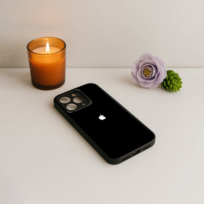 Black Metal Back Case for Apple Iphone 12 Pro Max