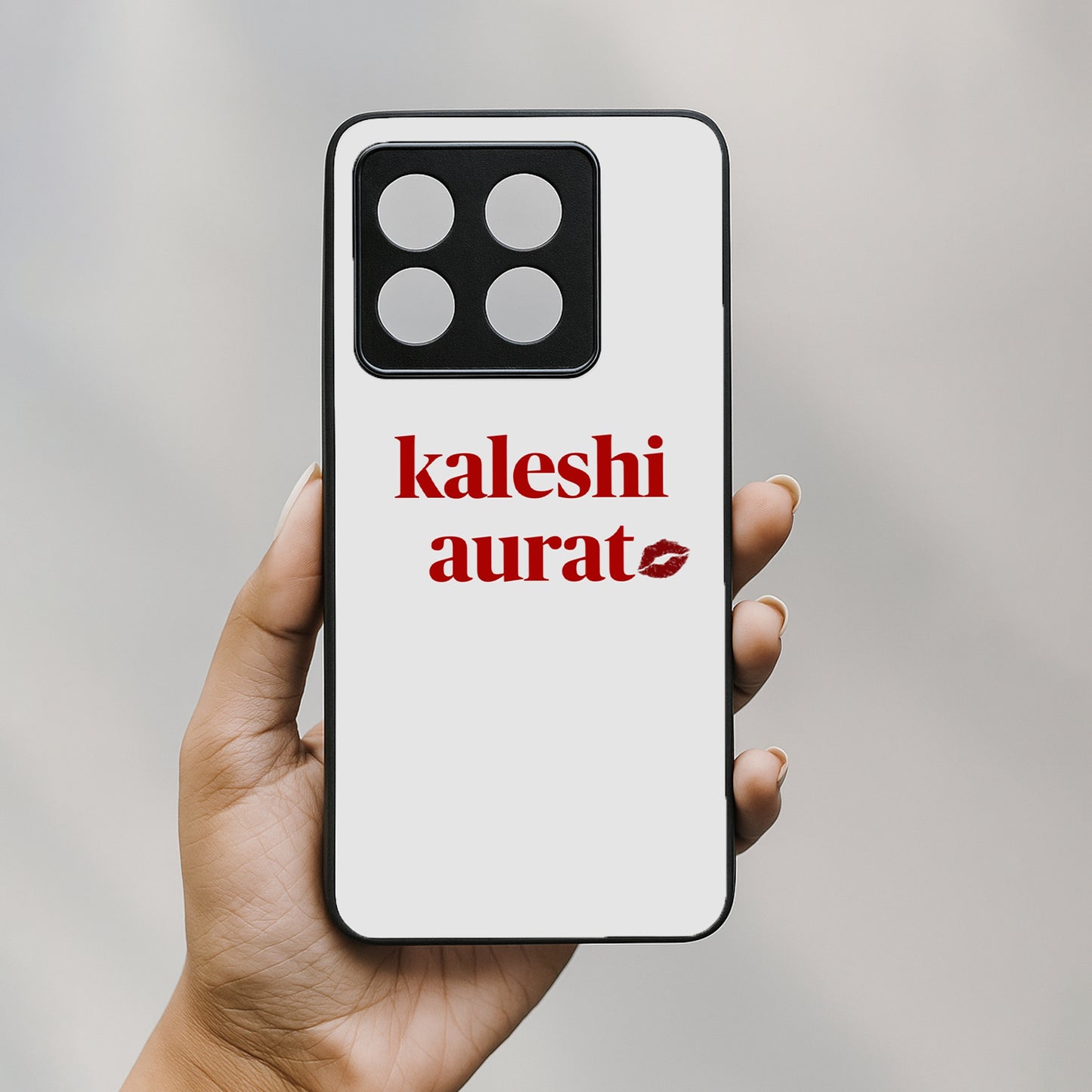 Kaleshi Aurat' Metal Back Case forOnePlus 10T 5G