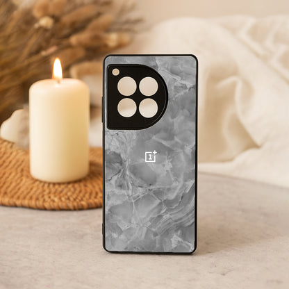 Silver Mist Metal Back Case for OnePlus 12R