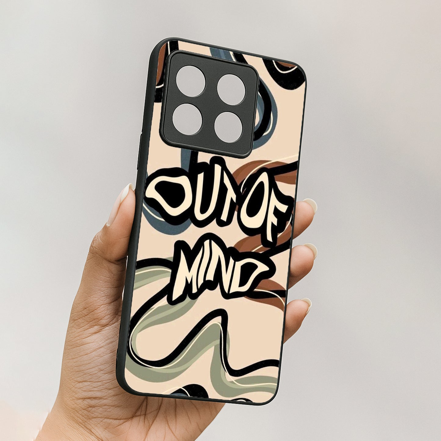 Out Of Mind Metal Back Case forOnePlus 10T 5G