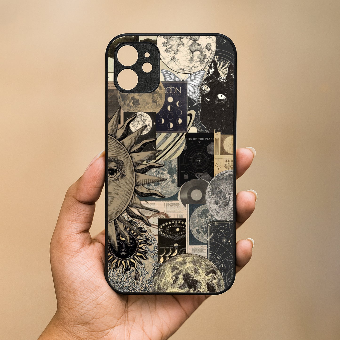 Galaxy Glaze Metal Back Case for Apple Iphone 11