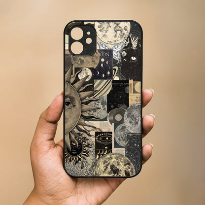 Galaxy Glaze Metal Back Case for Apple Iphone 11