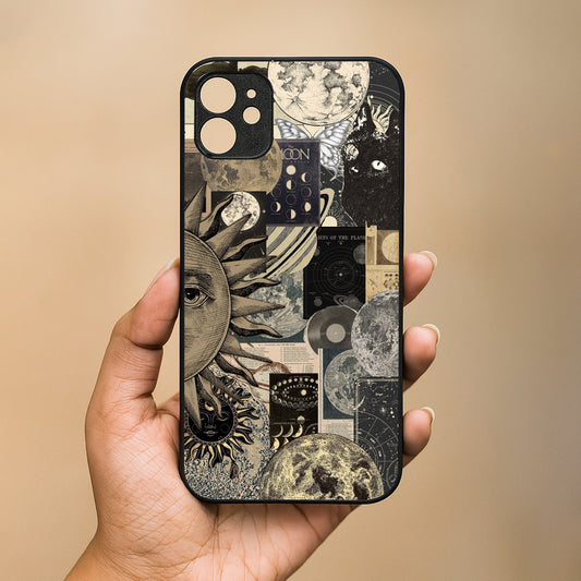 Galaxy Glaze Metal Back Case for Apple Iphone 11