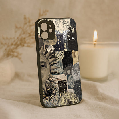 Galaxy Glaze Metal Back Case for Apple Iphone 11