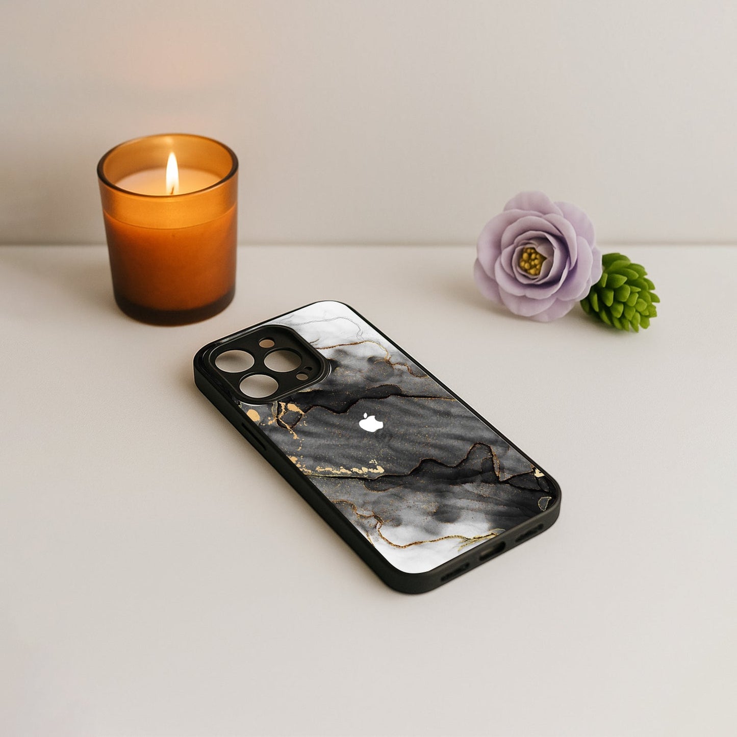 Gold Tint Metal Back Case for Apple Iphone 11 Pro Max