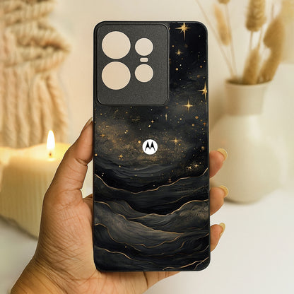 Celestial Metal Back Case for Moto Edge 50 pro