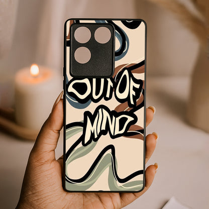 Out Of Mind Metal Back Case for Vivo t2 pro