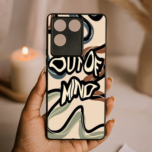 Out Of Mind Metal Back Case for Vivo t2 pro