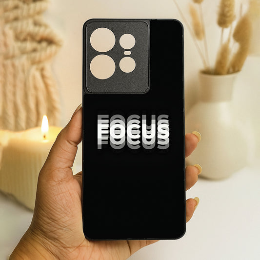 FOCUS' Metal Back Case for Moto Edge 50 pro