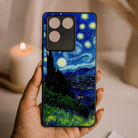 Skynic Metal Back Case for Vivo t2 pro