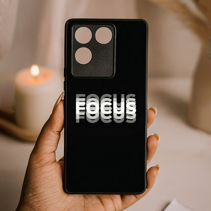 FOCUS' Metal Back Case for Vivo t2 pro