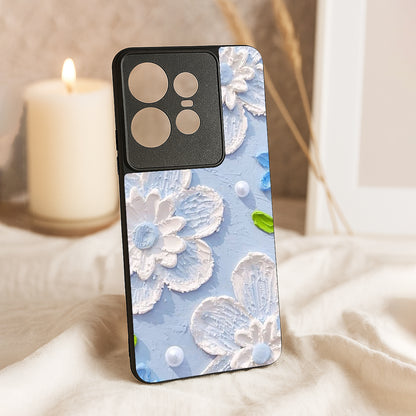 Florra Metal Back Case for Moto Edge 50 pro