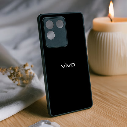 Black Metal Back Case for Vivo t2 pro