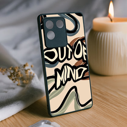 Out Of Mind Metal Back Case for Vivo t2 pro