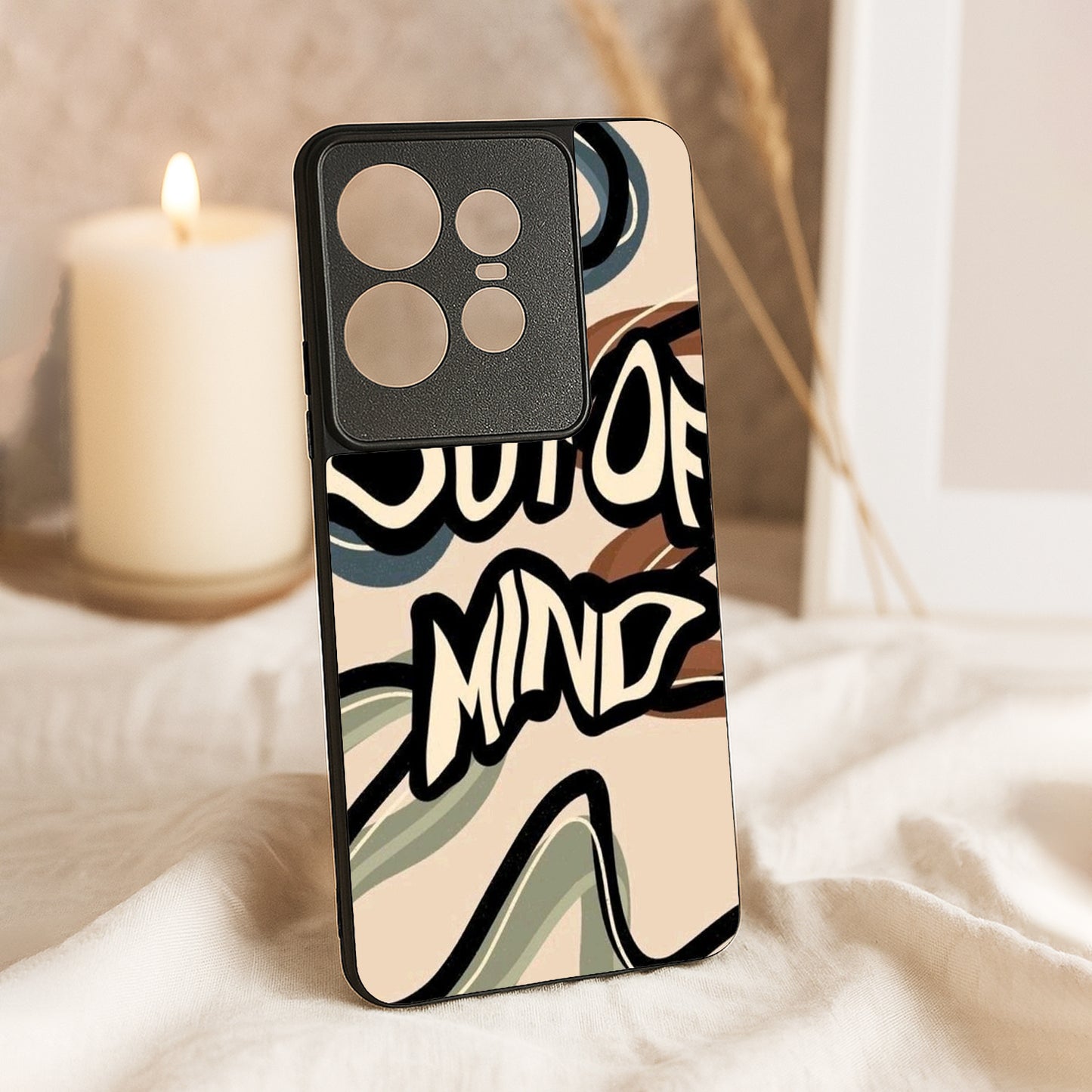 Out Of Mind Metal Back Case for Moto Edge 50 pro