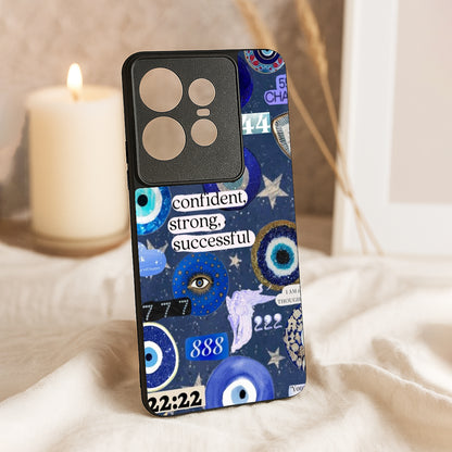 Affirmation Amulet Metal Back Case for Moto Edge 50 pro