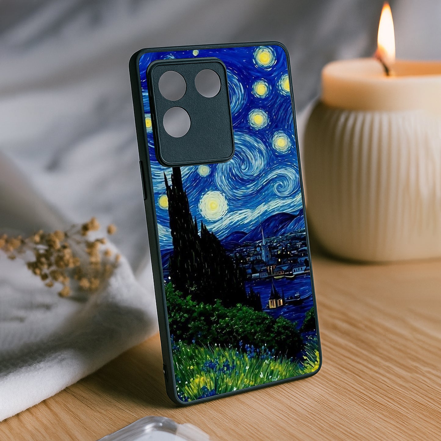 Skynic Metal Back Case for Vivo t2 pro