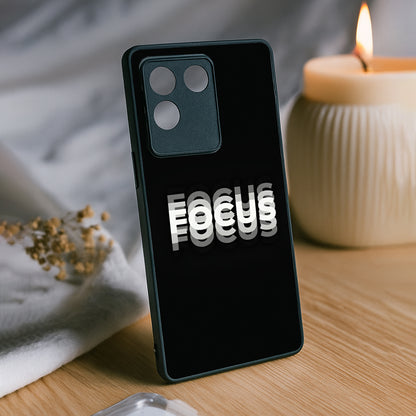 FOCUS' Metal Back Case for Vivo t2 pro