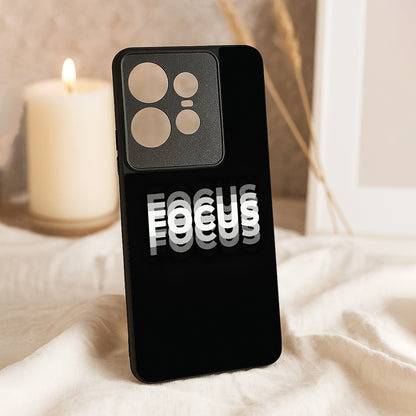 FOCUS' Metal Back Case for Moto Edge 50 pro