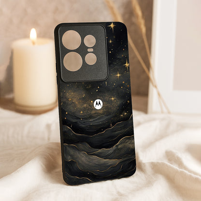 Celestial Metal Back Case for Moto Edge 50 pro