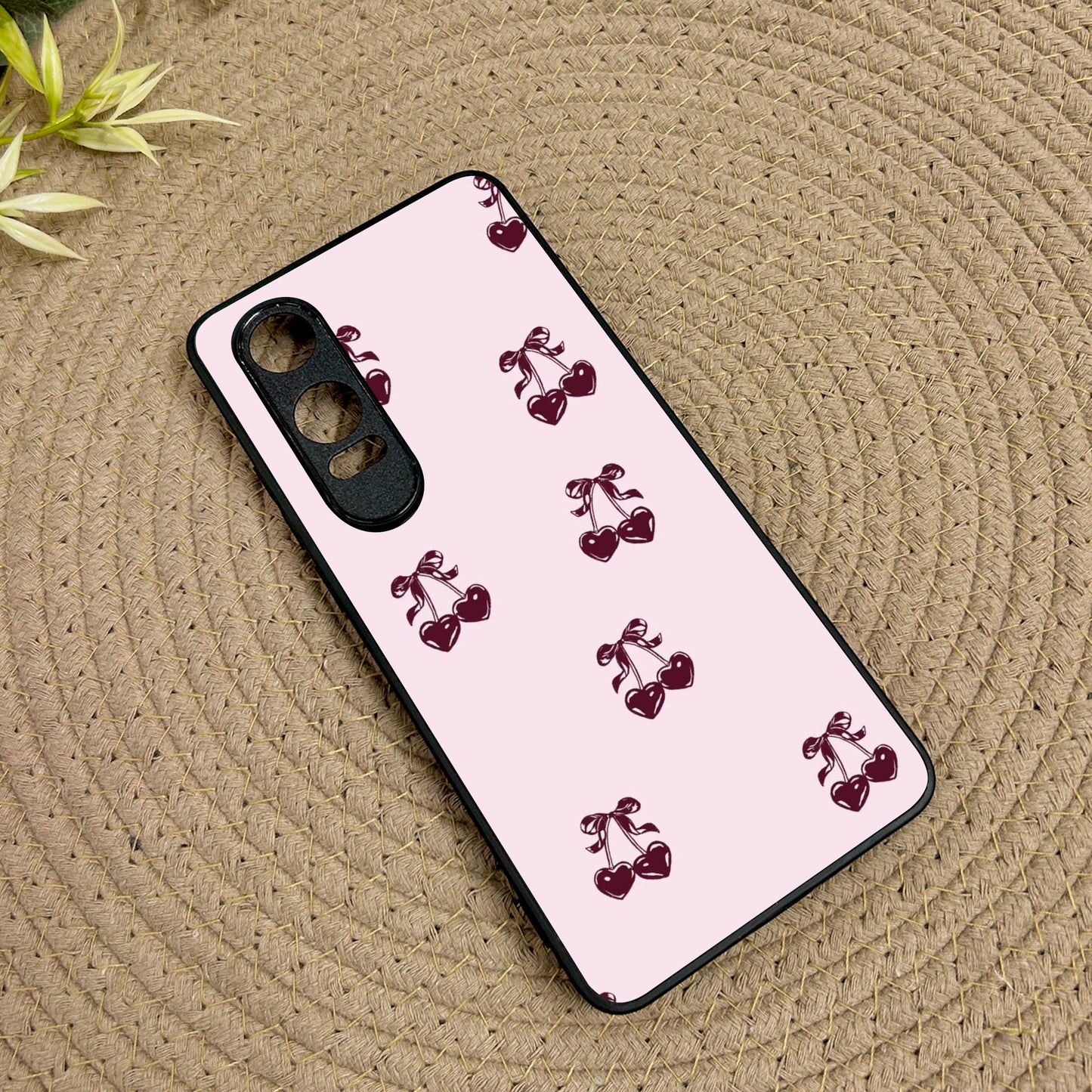 Blush Berry Metal Back Case for Oneplus Nord CE 4 Lite (5G)