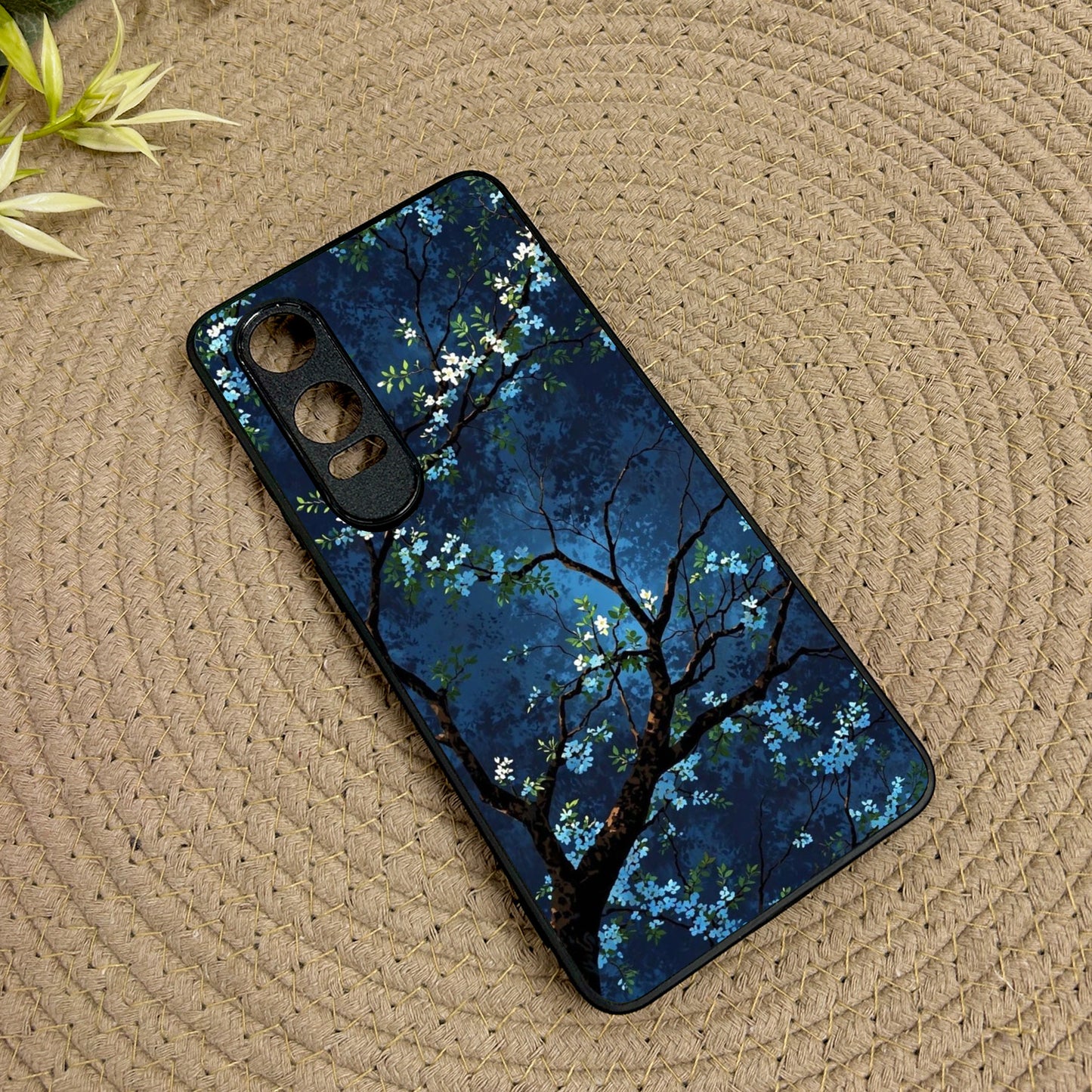 Starry Blossom Metal Back Case for Oneplus Nord CE 4 Lite (5G)