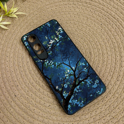 Starry Blossom Metal Back Case for Oneplus Nord CE 4 Lite (5G)
