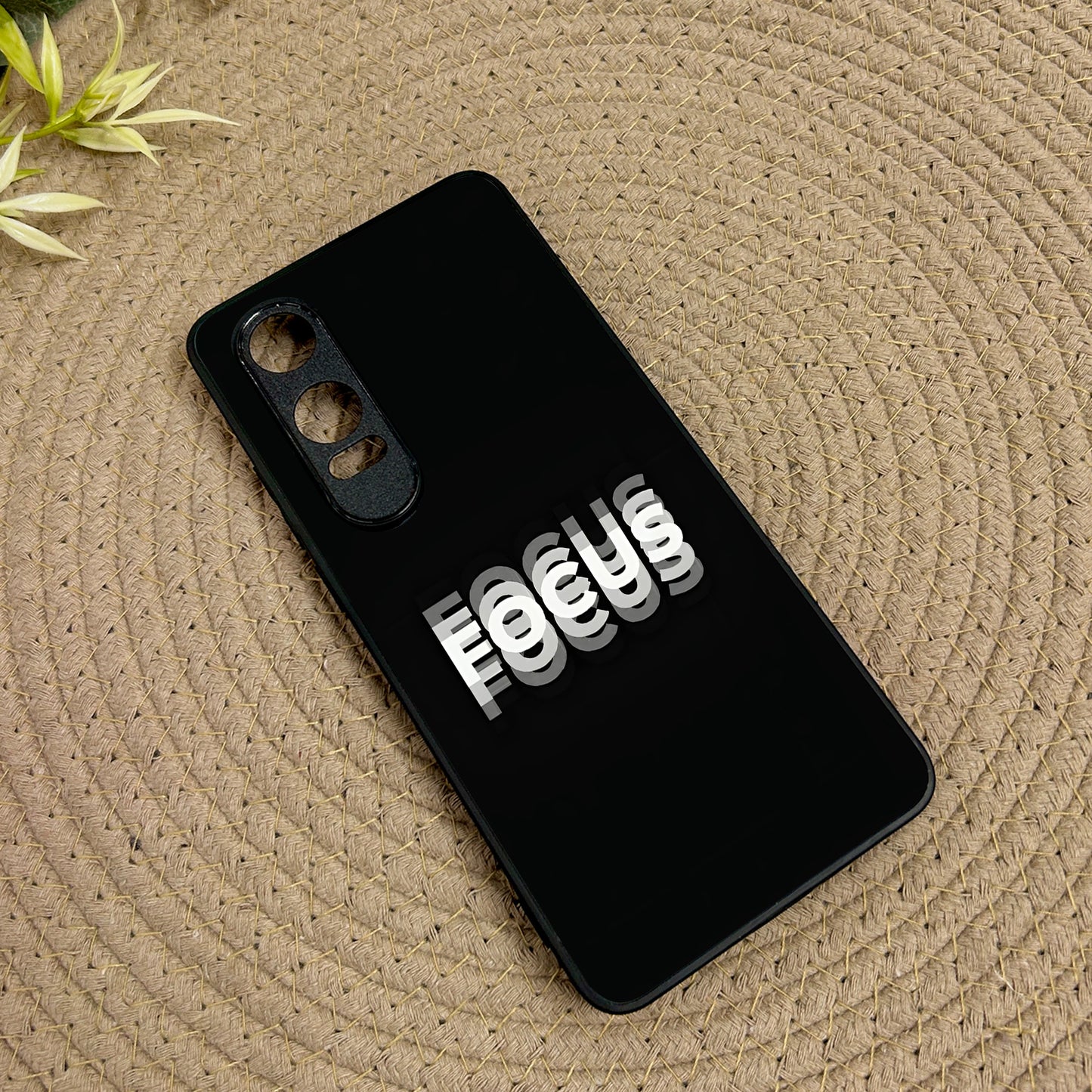 FOCUS' Metal Back Case for Oneplus Nord CE 4 Lite (5G)