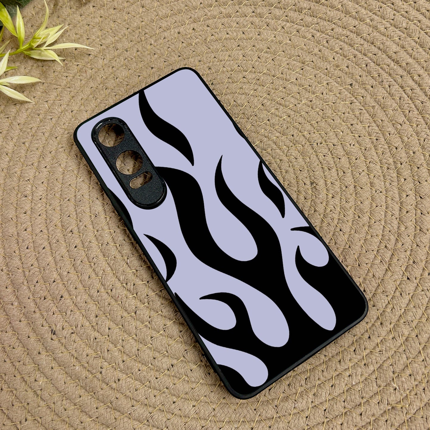 Midnight Flames Metal Back Case for Oneplus Nord CE 4 Lite (5G)