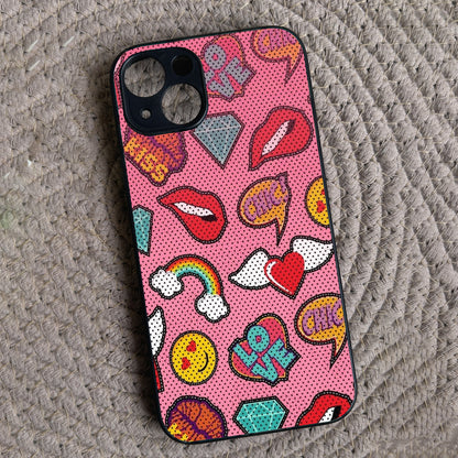 Pop Crush Metal Back Case for Apple Iphone 14