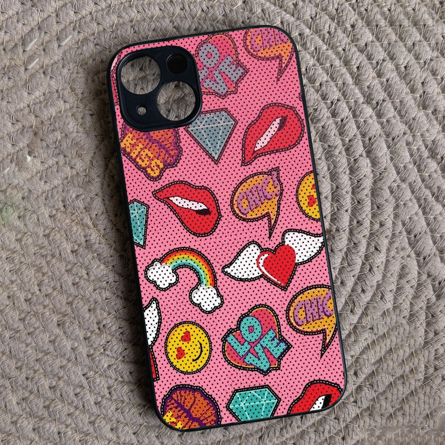 Pop Crush Metal Back Case for Apple Iphone 13