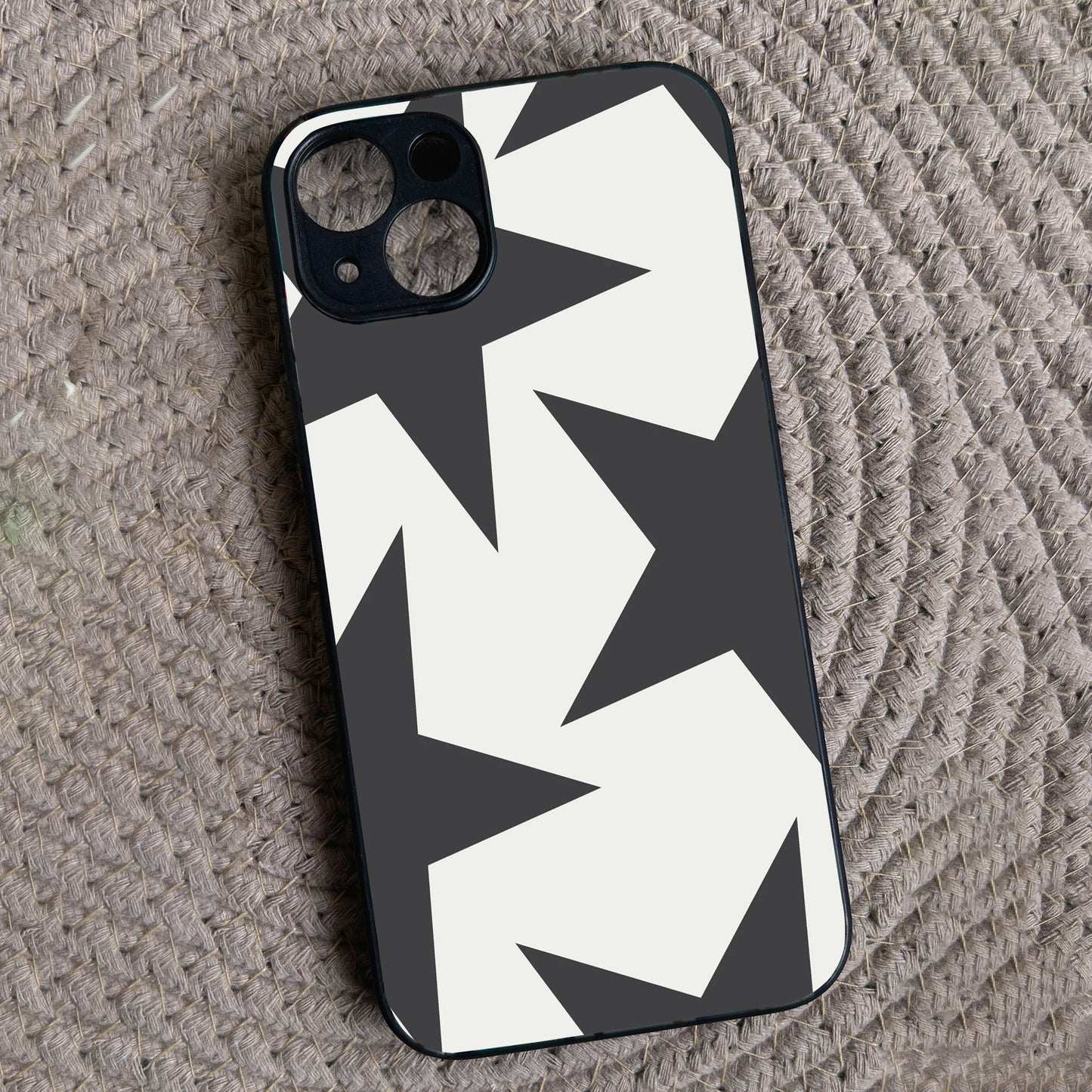 Star Play Metal Back Case for Apple Iphone 14