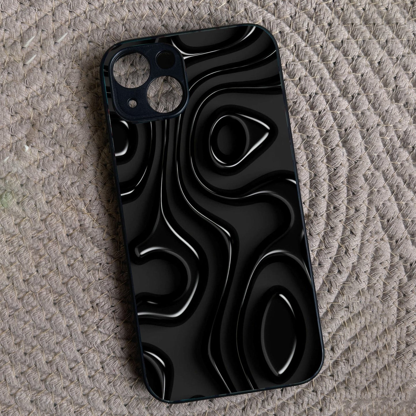 Dark Drip Metal Back Case for Apple Iphone 14 Plus