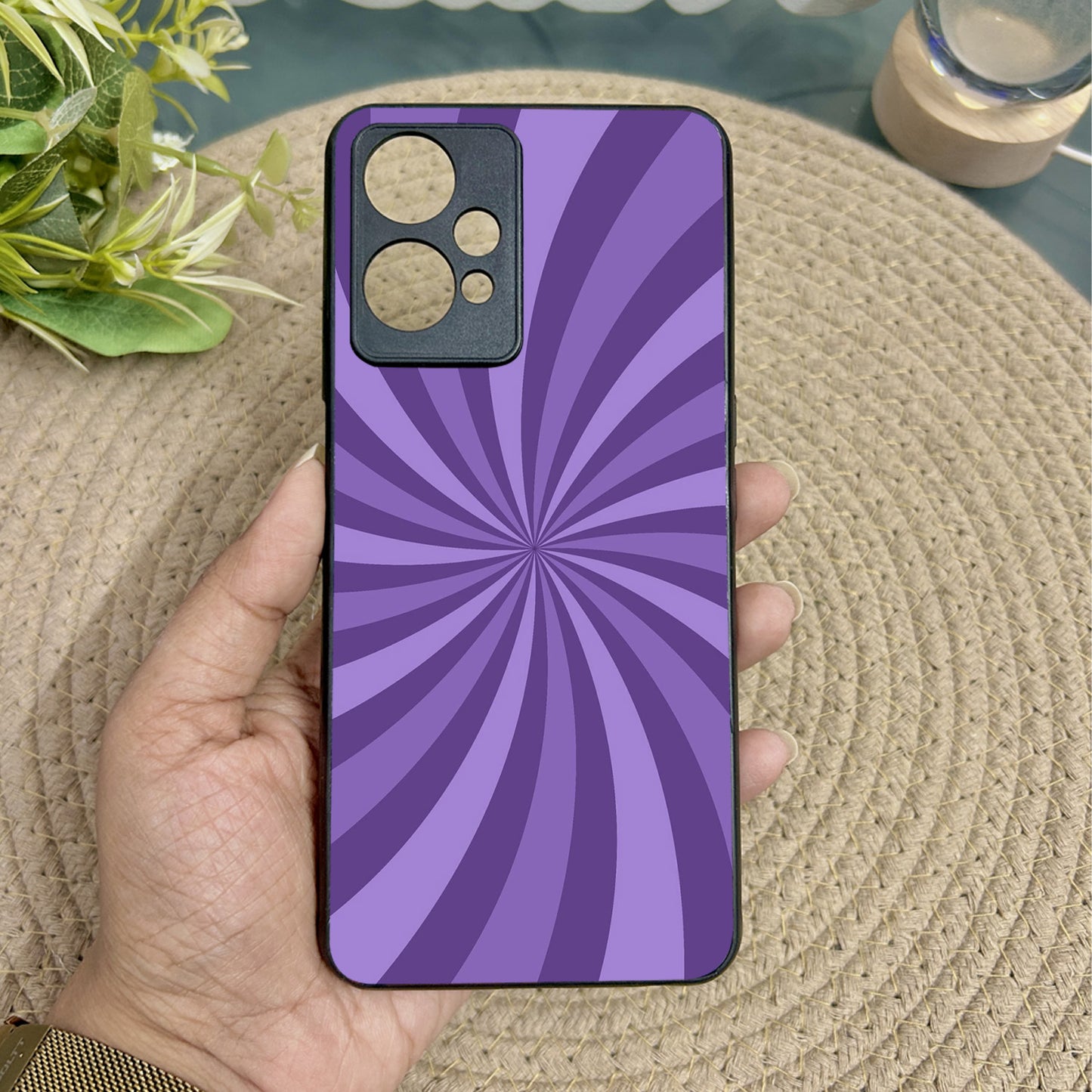 Purple Twist Case for Oneplus Nord CE 2 Lite (5G)