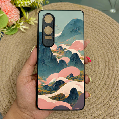 Cloud Peaks Metal Back Case for Oneplus Nord CE 4 Lite (5G)