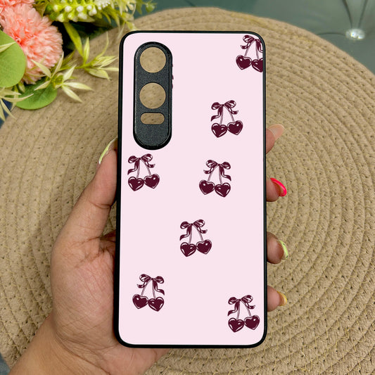 Blush Berry Metal Back Case for Oneplus Nord CE 4 Lite (5G)