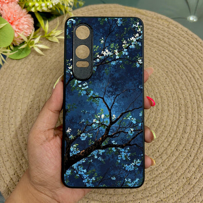 Starry Blossom Metal Back Case for Oneplus Nord CE 4 Lite (5G)