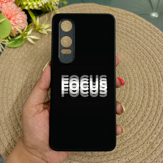 FOCUS' Metal Back Case for Oneplus Nord CE 4 Lite (5G)