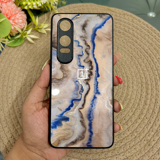 Crystal Drift Metal Back Case for Oneplus Nord CE 4 Lite (5G)