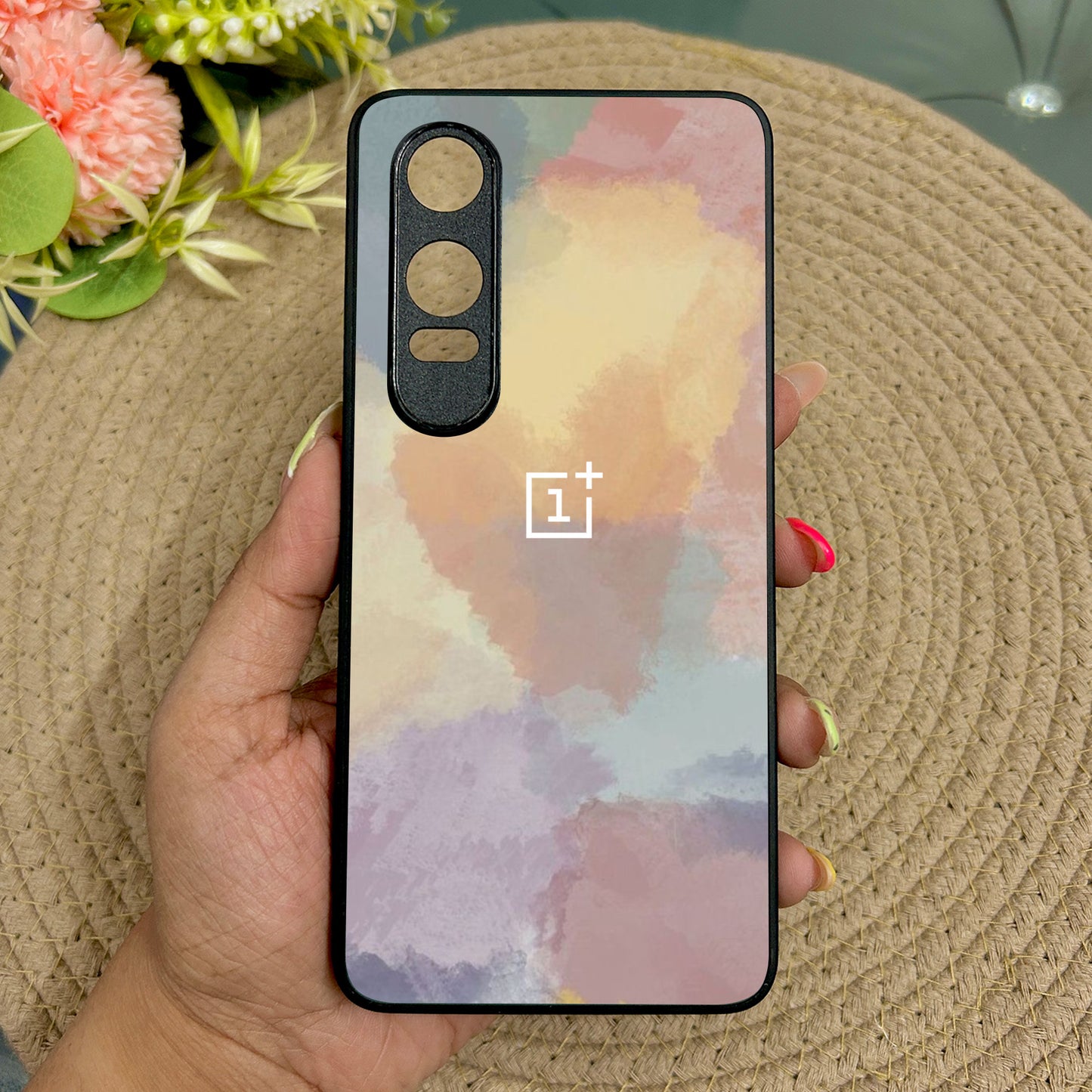 Blush Skies Metal Back Case for Oneplus Nord CE 4 Lite (5G)
