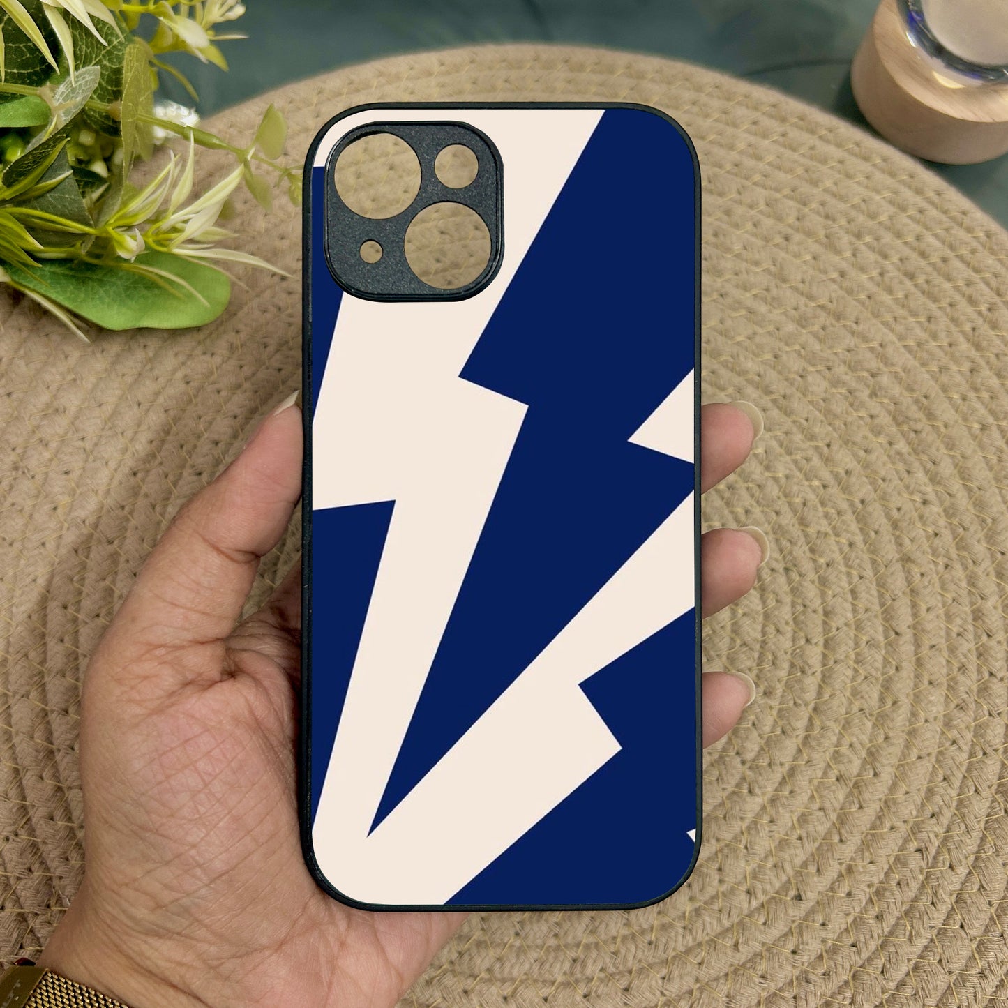 Voltage Pop Metal Back Case for Apple Iphone 14