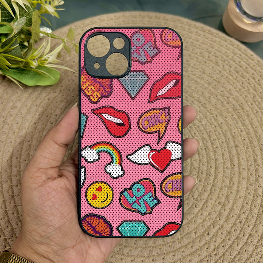 Pop Crush Metal Back Case for Apple Iphone 13