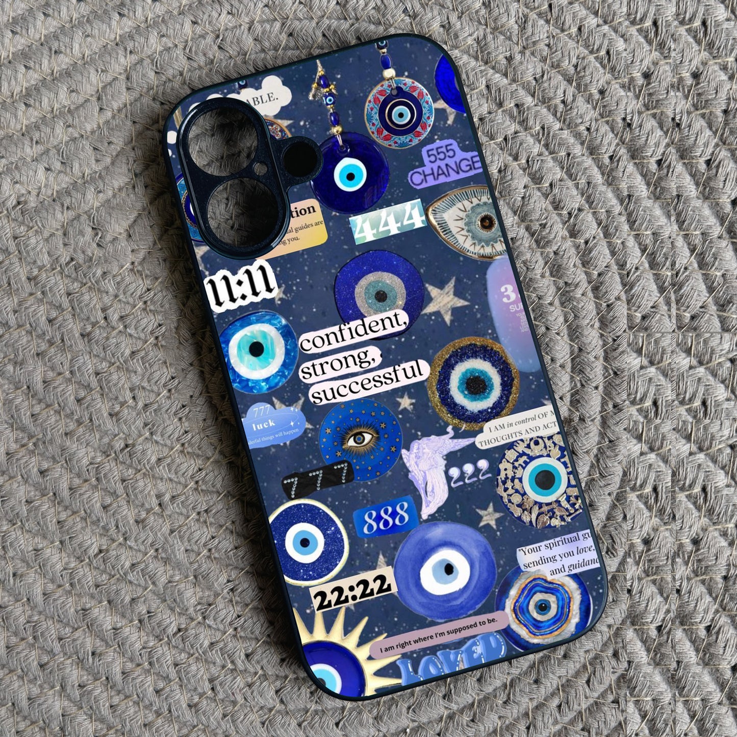 Affirmation Amulet Metal Back Case for Apple Iphone 16