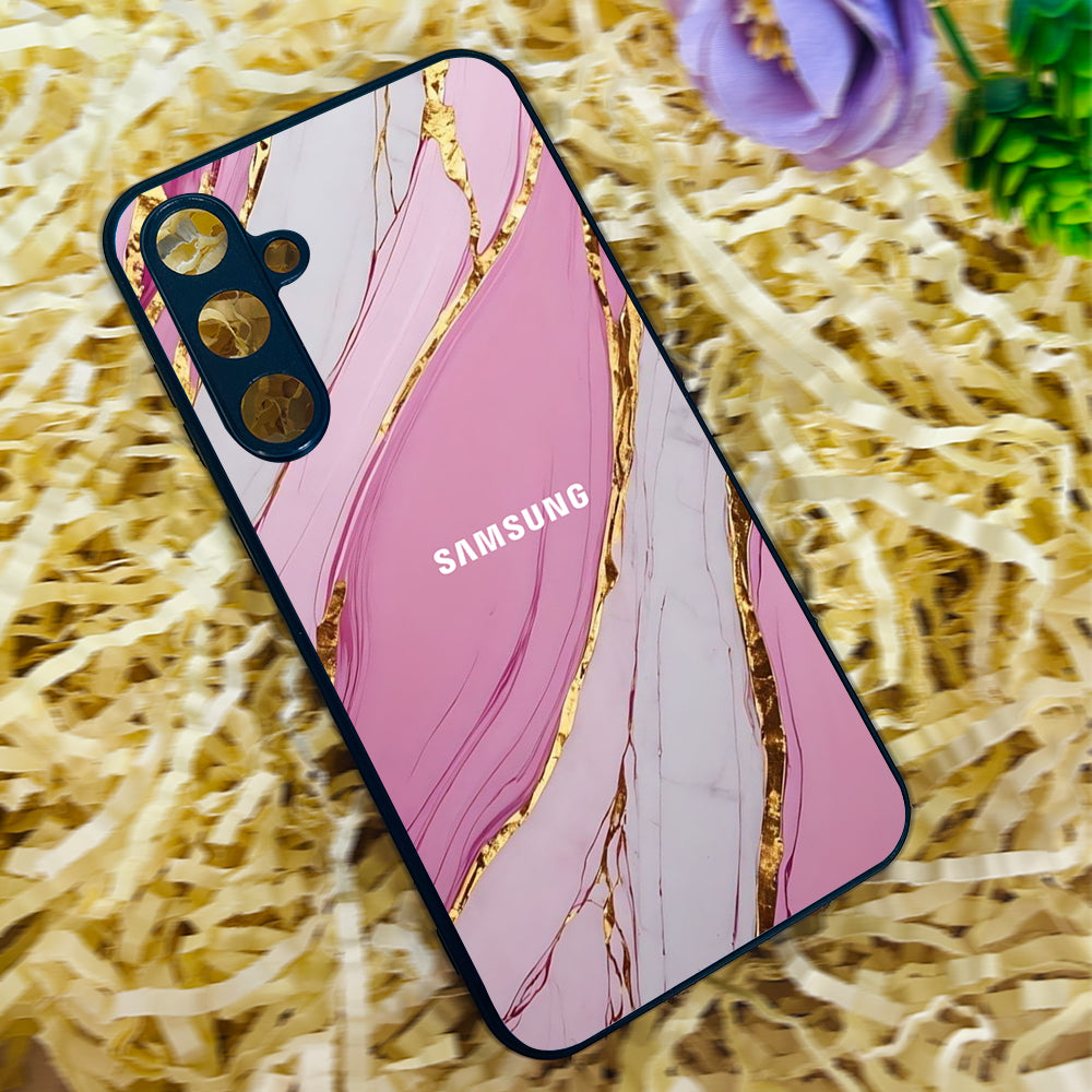 Soft Blush Metal Back Case for Samsung Galaxy S23fe 5G