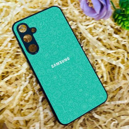 DoodlePop Glossy Metal Back case for Samsung Galaxy S23fe 5G