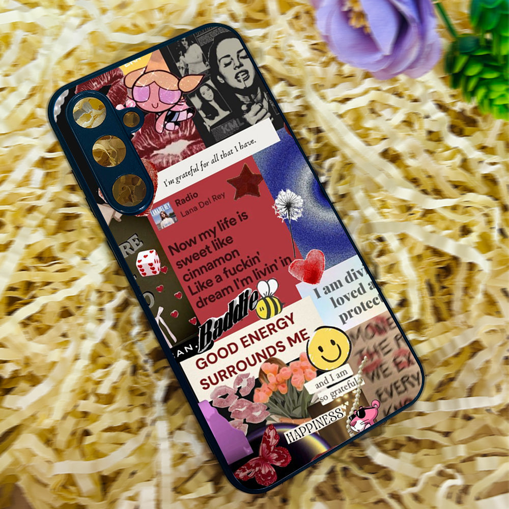 Quoted Montage Metal Back Case for Samsung Galaxy S23fe 5G