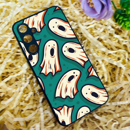 Spooky Gang Glossy Metal Back Case for Samsung Galaxy S23fe 5G