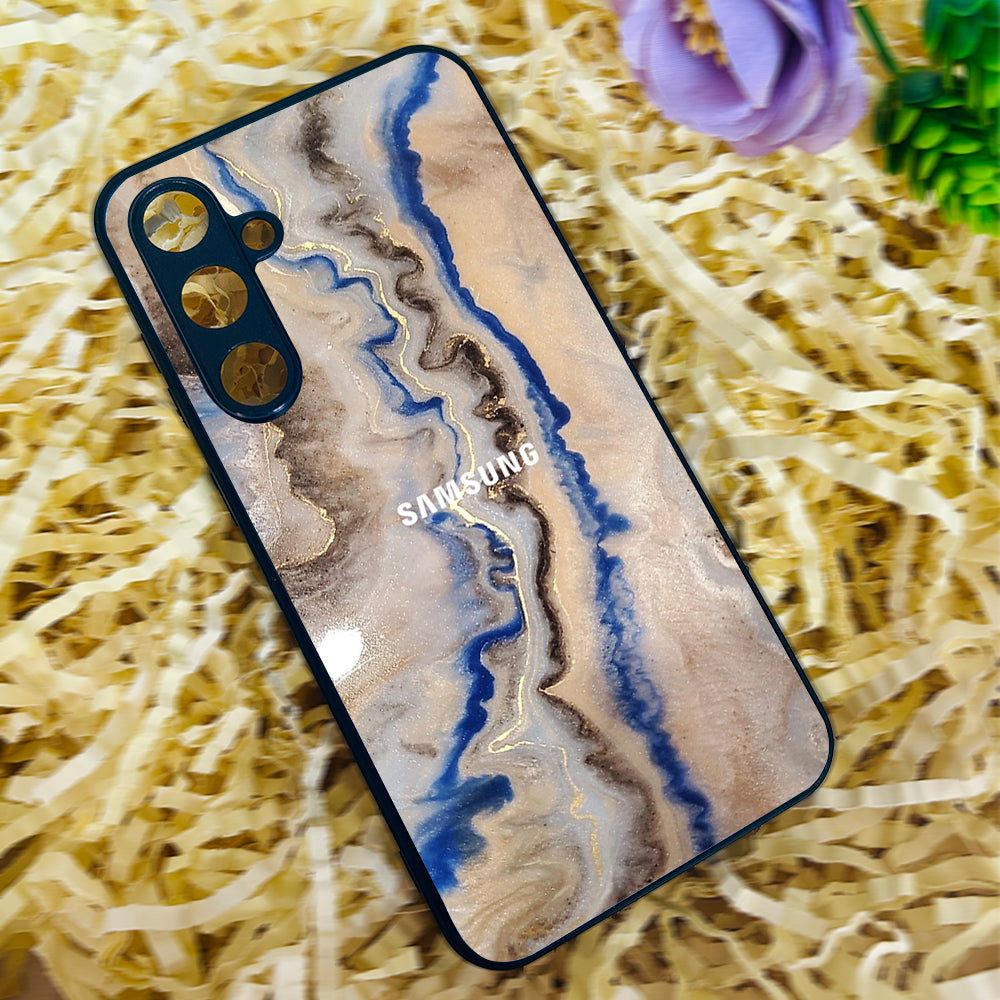 Crystal Drift Metal Back Case for Samsung Galaxy S23fe 5G