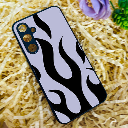Midnight Flames Metal Back Case for Samsung Galaxy S23fe 5G