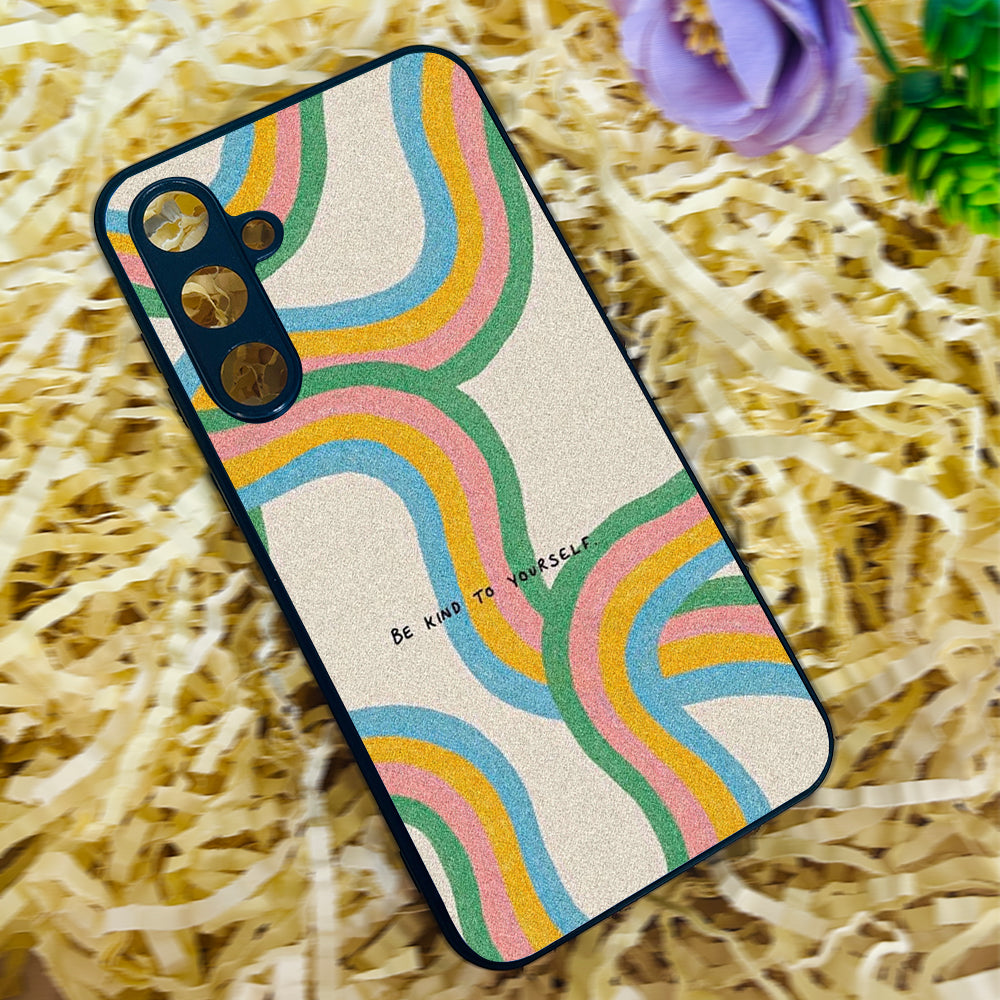 Kind Waves Metal Back Case for Samsung Galaxy S23fe 5G